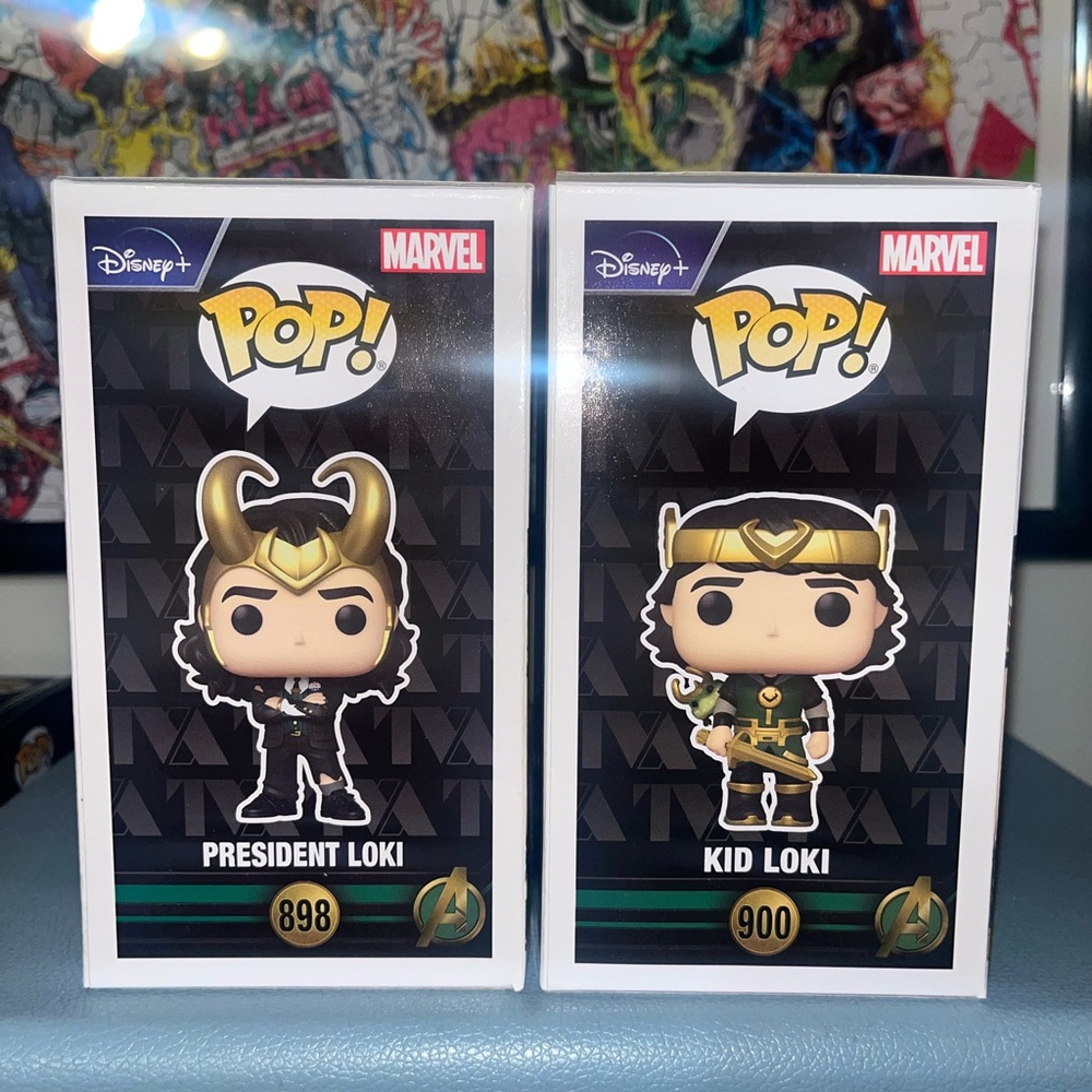 Loki Funko Pop Set - Picture 2 of 6